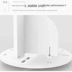 5 Layer Organizer Bookshelf Landing Office Study Round Rotating Storage Shelf Dormitory Corner Primary School Bookcase Holder