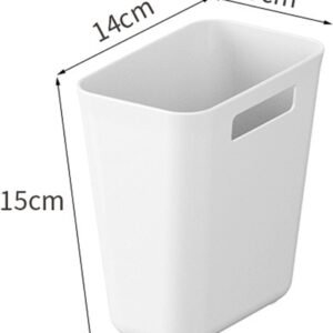 Topyond Adhesive Wall Mounted Organizer, Compact Floating Shelf for No Drilling, Pen, Remote Controller, Cellphone Holder, Wall Storage for Home, Office