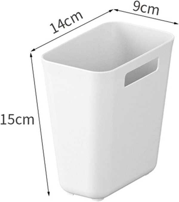 Topyond Adhesive Wall Mounted Organizer, Compact Floating Shelf for No Drilling, Pen, Remote Controller, Cellphone Holder, Wall Storage for Home, Office