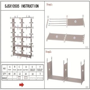 1pc Versatile 9-Layer Bookshelf - Modular Design, Space-Saving, Ideal for Living Room & Bedroom - Store Books, Clothes & More