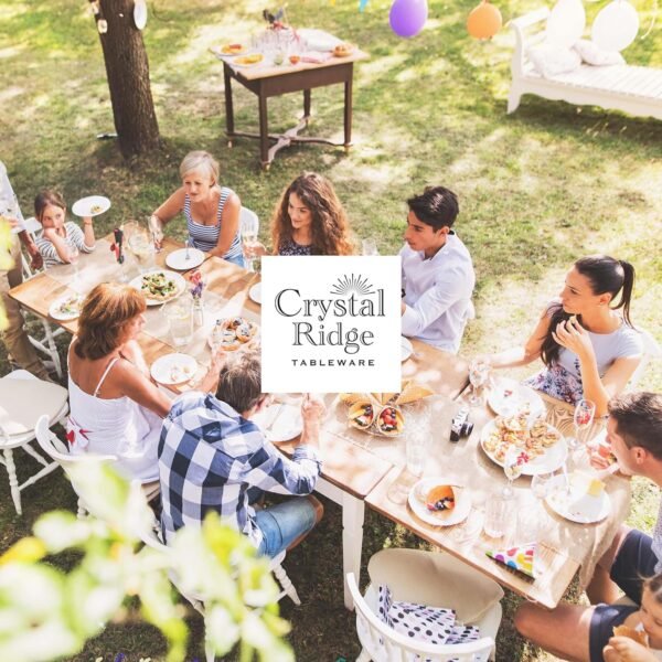 60-Piece Plastic Plates Set Premium 30 Dinner Plates & 30 Salad Plates Pack, Disposable Plates for Party - White Plastic Wedding Plates with Rose Gold Rim