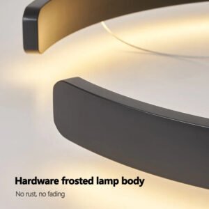 Ceiling chandelier Pendant light Chandeliers for dining room LED Bedroom living room nordic home decor Modern Round ring lamps