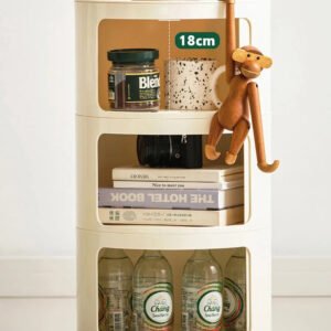 Circular Bedside Tables,Plastic Living Room TV Cabinets,Sofa Side,Multi-layer Storage Cabinet,Corner Table Furniture Customized