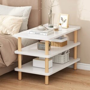 Coffee Tables Wood Modern Living Room Tea Table Simple Creative Double Side Tables Nordic Sofa Table Nightstand Furniture Decor