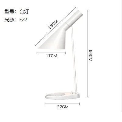 E27 Corner Floor Lamp Black White LED Floor Lights Designer Arne Jacobsen for Living Room Nordic Decoration Home Stand Lamp