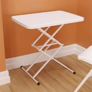 Folding Computer Desk Bedside Table Lift Study Table Portable Plastic Desk Home Writing Folding