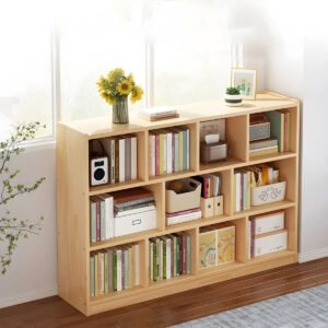 bookshelf design Living Room book shelf Library Storage cabinet With Ladder Solid White Book Shelvese Book Shelf Bookcase