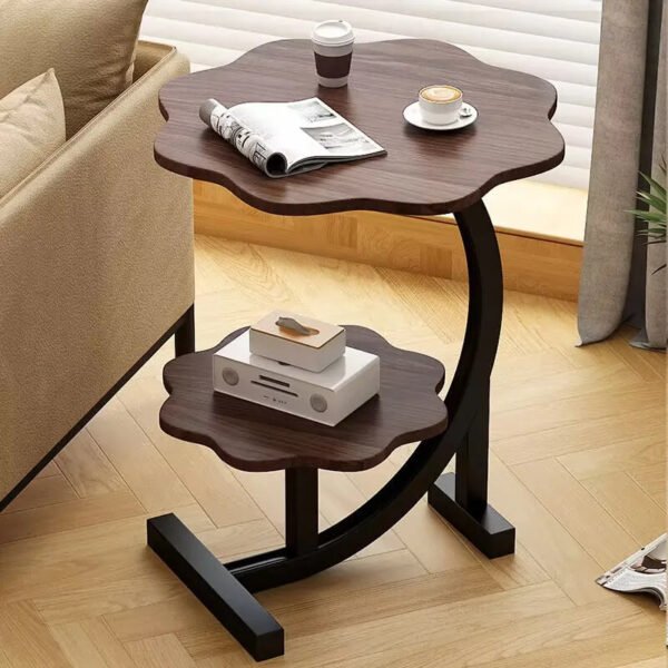 Household balcony living room sofa side coffee table, hotel bedroom bed side table, small end table