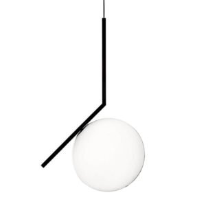 Italy Designer LED Pendant Lamp White Ball Hanging Light Chandelier for Bedroom Living Room