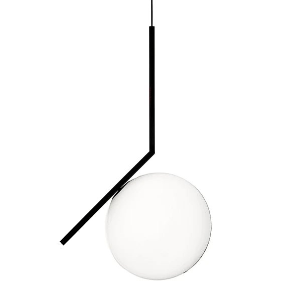 Italy Designer LED Pendant Lamp White Ball Hanging Light Chandelier for Bedroom Living Room