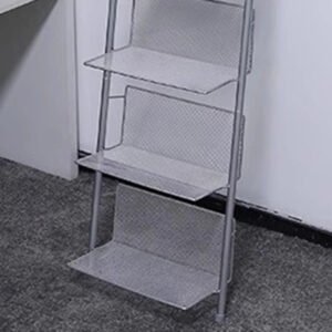 Ladder Metal Bookcase Mobile Display Storage Display Bookshelf Nordic Minimalist Estanteria Habitacion Furniture For Livingroom