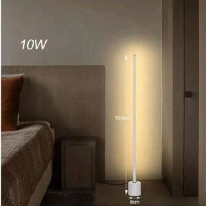 Living Room Dimmable Corner Floor Lamp Remote 100cm Stand Smart LED Mood Light for Bedroom Nordic Home Decor Interior lighting