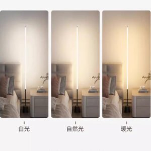 Living Room Dimmable Corner Floor Lamp Remote 100cm Stand Smart LED Mood Light for Bedroom Nordic Home Decor Interior lighting