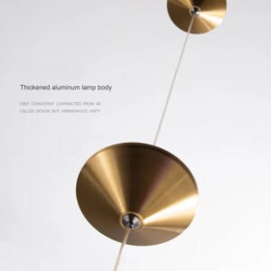 Minimalist living room, hallway background wall floor lamp, designer wiring free creative bedroom bedside lamp