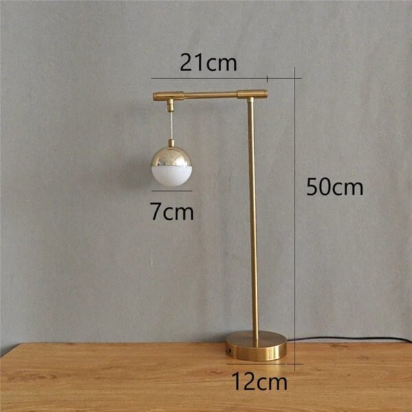 Modern Creative Golden Table Lamps Eye Protection Study Reading Desk Lamp Nordic Living Room Bedroom Bedside Decor Table Light