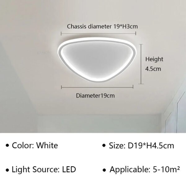 Modern LED Ceiling Lamp For Living Dining Bedroom Aisle Balcony Ceiling Chandelier Indoor Home Decoratioan Light Fixture Luster