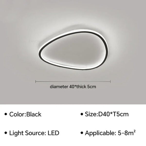 Modern LED Ceiling Lamp For Living Dining Bedroom Aisle Balcony Ceiling Chandelier Indoor Home Decoratioan Light Fixture Luster