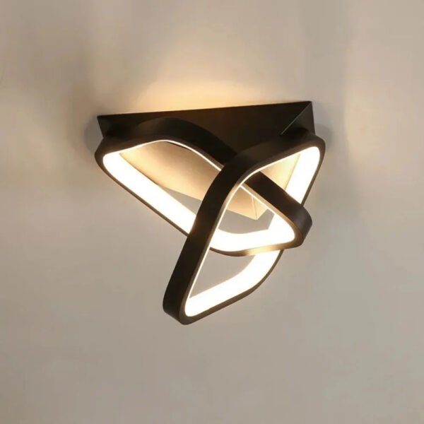 Modern LED Ceiling Light, 3-Color Adjustable, Flush Mount, Versatile for All Rooms 85V-265V