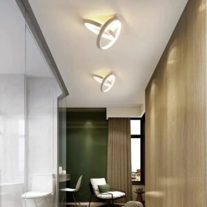 Modern LED Ceiling Light, 3-Color Adjustable, Flush Mount, Versatile for All Rooms 85V-265V