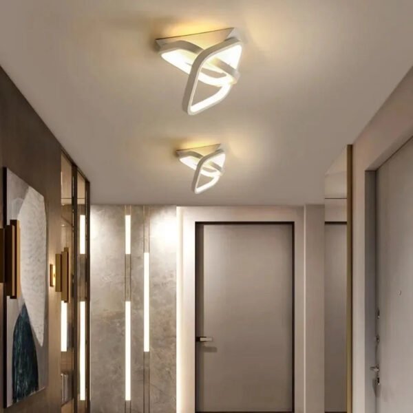 Modern LED Ceiling Light, 3-Color Adjustable, Flush Mount, Versatile for All Rooms 85V-265V