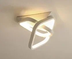 Modern LED Ceiling Light, 3-Color Adjustable, Flush Mount, Versatile for All Rooms 85V-265V