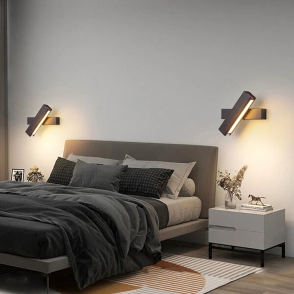 Modern Led Wall Light Simple Creative Adjustable strip Iron lights Decoration Living Room beside Study bedroom bracket lamp