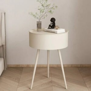 Modern Simple Bedroom Bedside Table Rental Room with Bed Side Table Storage Small Table Tea Table Coffee Table By The Sofa