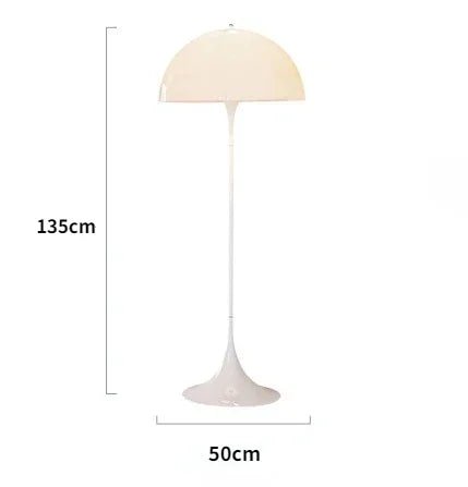 Modern White Mushroom Floor Light for Livingroom  Bedside Lamp Home Decor Standing Table Lamp Reading Lighting Fixtures