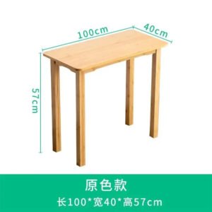 Nordic Desks Computer Desk Desktop Student Writing Desk Rectangular Simple Bedroom Long Table Bamboo Solid Wood Office Furniture