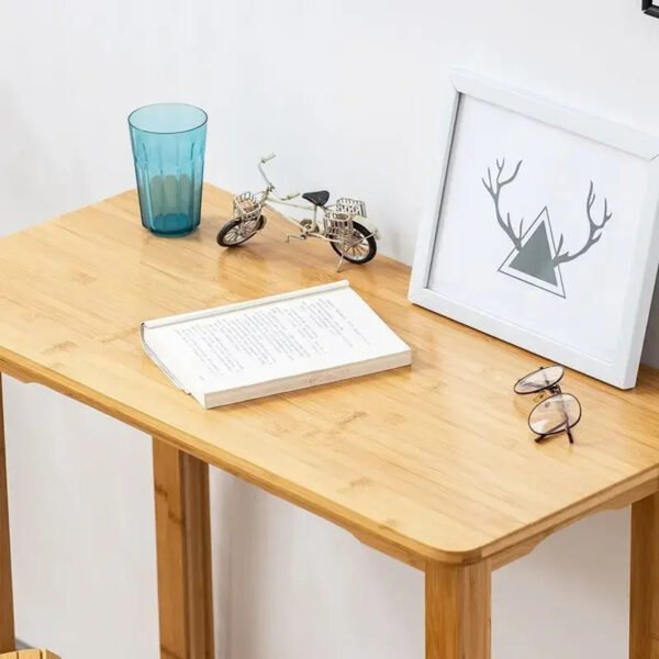 Nordic Desks Computer Desk Desktop Student Writing Desk Rectangular Simple Bedroom Long Table Bamboo Solid Wood Office Furniture