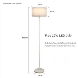 Nordic Floor Lamp Ins Creative Personality Simple Modern Bedroom Bedside Living Room Sofa LED Vertical Led Table Lamp