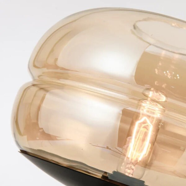 Nordic Led Table Lamp Modern Simple Glass Table Lamps For Living Room Bedroom Study Desk Decor Light Home E27 Night Bedside Lamp