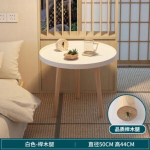 Nordic Modern Bedside Table Double Design Coffee Table Heightened Sidewall Bedroom Furniture Triangular Structure Side Table