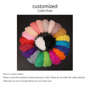 Nordic Ostrich Feather Led Floor Lamp Copper Resin Living Room Home Decor Indoor Lighting Bedroom Bedside Standing Table Light