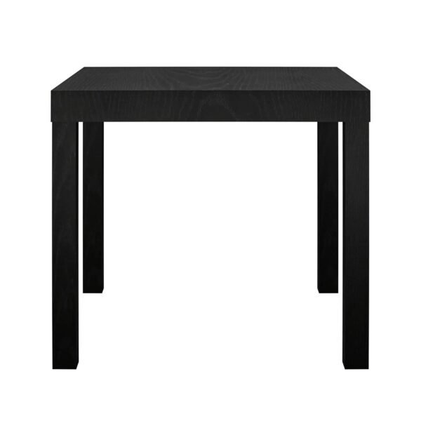 End Table, Black Oak/Canyon Walnut/White