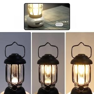 Portable Waterproof Camping Lantern,LED Flashlight, Lighting Fixtures for Indoor,Outdoors,Emergency Light