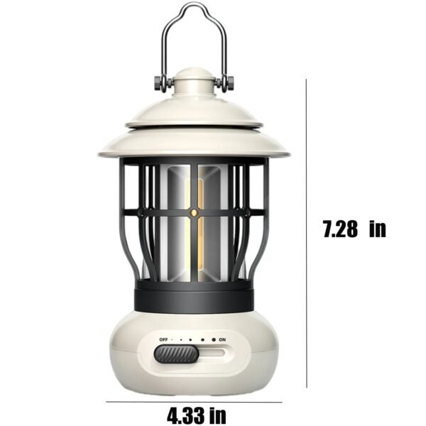 Portable Waterproof Camping Lantern,LED Flashlight, Lighting Fixtures for Indoor,Outdoors,Emergency Light