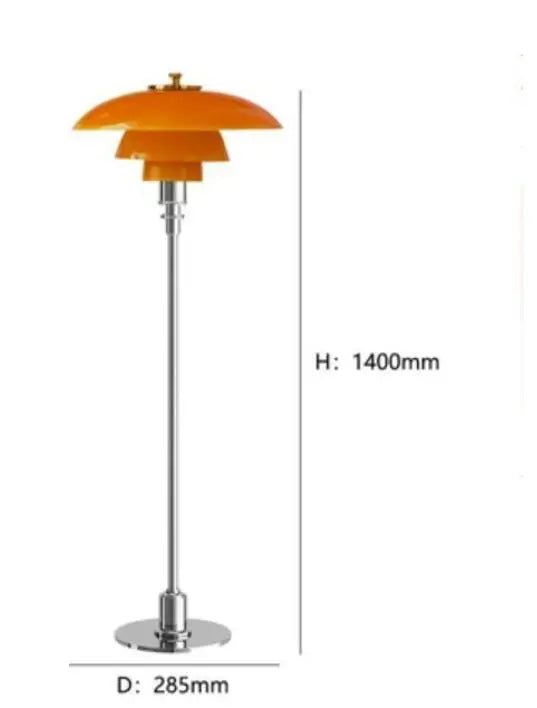 Post Modern Bedside Floor Lamp Designer Glass Floor Lamp For Living Room Bedroom Study Decor Minimalist LED Standing Light