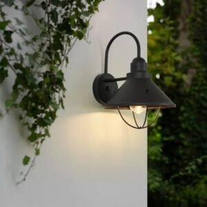 Retro Wall Light Exterior E27 Waterproof Porch Balcony American Bulb Farmhouse Wall Sconce Lamp  Front Porch Outdoor Lighting