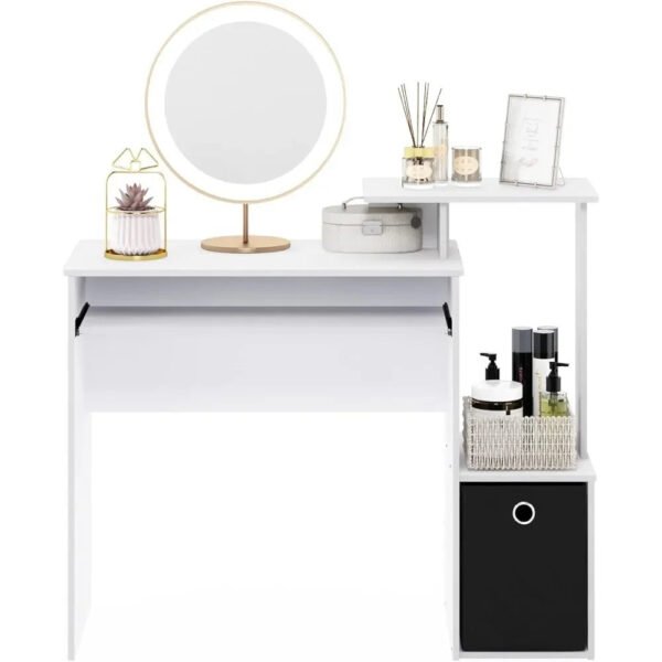 Room Desk to Study White/Black Furniture Econ Multipurpose Home Office Computer Writing Desk Table Pliante Desks Reading Gaming