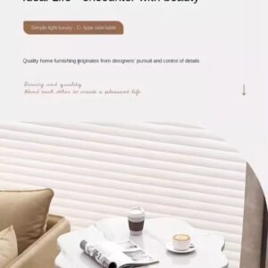 Household balcony living room sofa side coffee table, hotel bedroom bed side table, small end table