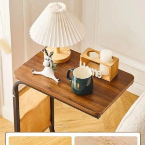 Side table, mobile coffee table, simple small table, small square , sofa, side , bedside table End Tables