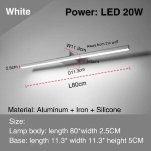 led-simple-modern-waterproof-anti-fog-mirror-headlight-dresser-bathroom-mirror-wall-light-mirrors-with-lights_52514985-b216-4869-a446-d47a0ab813a8.jpg led simple modern waterproof anti-fog mirror headlight dresser bathroom mirror wall light mirrors with lights mirror wall lamps