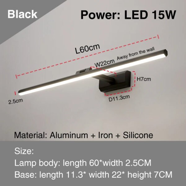 led-simple-modern-waterproof-anti-fog-mirror-headlight-dresser-bathroom-mirror-wall-light-mirrors-with-lights_7be2b6ce-6325-4276-b7d3-3d728ff0c57a.jpg led simple modern waterproof anti-fog mirror headlight dresser bathroom mirror wall light mirrors with lights mirror wall lamps