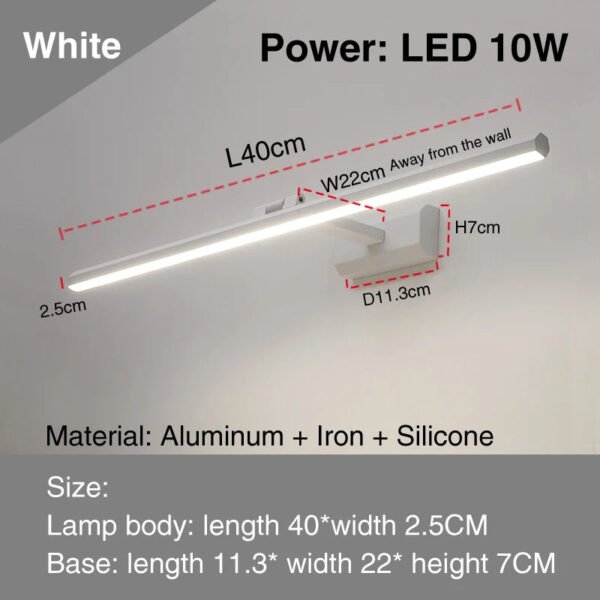 led-simple-modern-waterproof-anti-fog-mirror-headlight-dresser-bathroom-mirror-wall-light-mirrors-with-lights_9b237045-6e76-4873-aafc-c28b75d233a2.jpg led simple modern waterproof anti-fog mirror headlight dresser bathroom mirror wall light mirrors with lights mirror wall lamps