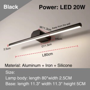 led-simple-modern-waterproof-anti-fog-mirror-headlight-dresser-bathroom-mirror-wall-light-mirrors-with-lights_fd9a3f13-73d3-4216-9d7c-b829267d6424.jpg led simple modern waterproof anti-fog mirror headlight dresser bathroom mirror wall light mirrors with lights mirror wall lamps