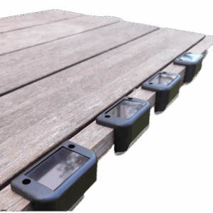 1/4/10/20pcs LED Solar Stair Light Waterproof Outdoor Garden Passage Courtyard Terrace Guardrail Step Light Landscape Light