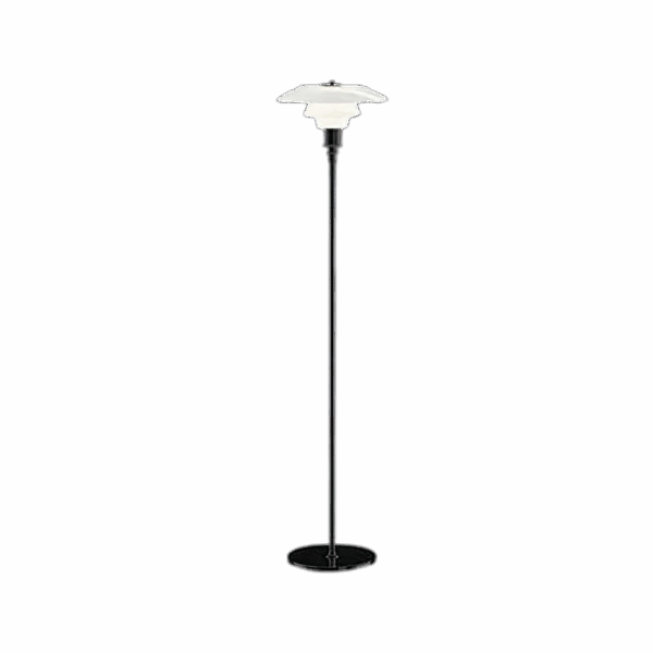 Post Modern Bedside Floor Lamp Designer Glass Floor Lamp For Living Room Bedroom Study Decor Minimalist LED Standing Light