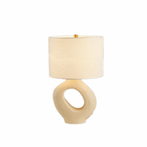 Vintage table lamp Designer japanese wabisabi lamp Home Decorative E27 Living Room Background Bedroom Bedside lamps